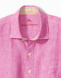 Tommy Bahama Paradise Breezer Linen Long-Sleeve Shirt | Pink Umbrella