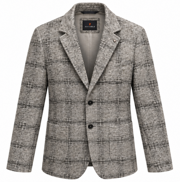 Zuitable Soft Construction Blazer | Grey