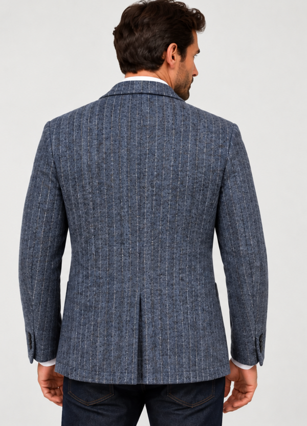 Zuitable Soft Construction Blazer | Blue