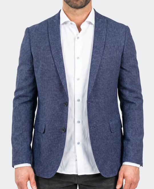 Maceoo Descartes Blazer Unconstructed 0022 | Blue