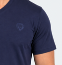 Maceoo V-Neck SS Short Sleeve 0009 | Blue