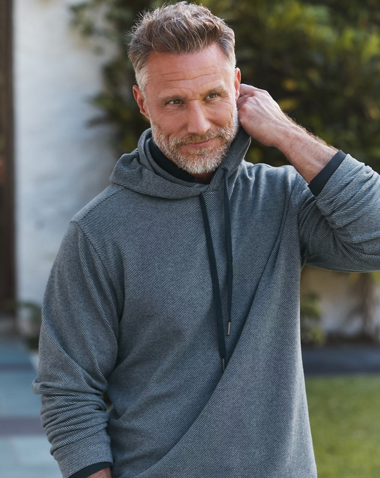 Tommy Bahama Fireside Coast Hoodie | Dress Blues