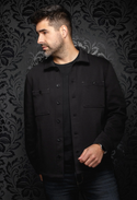 Au Noir Overshirt Brian | Black