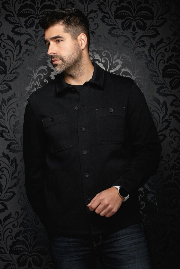 Au Noir Overshirt Brian | Black
