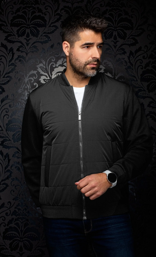 Au Noir Hybrid Jacket Lambert | Black