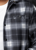 Au Noir Overshirt Naim | Black Grey