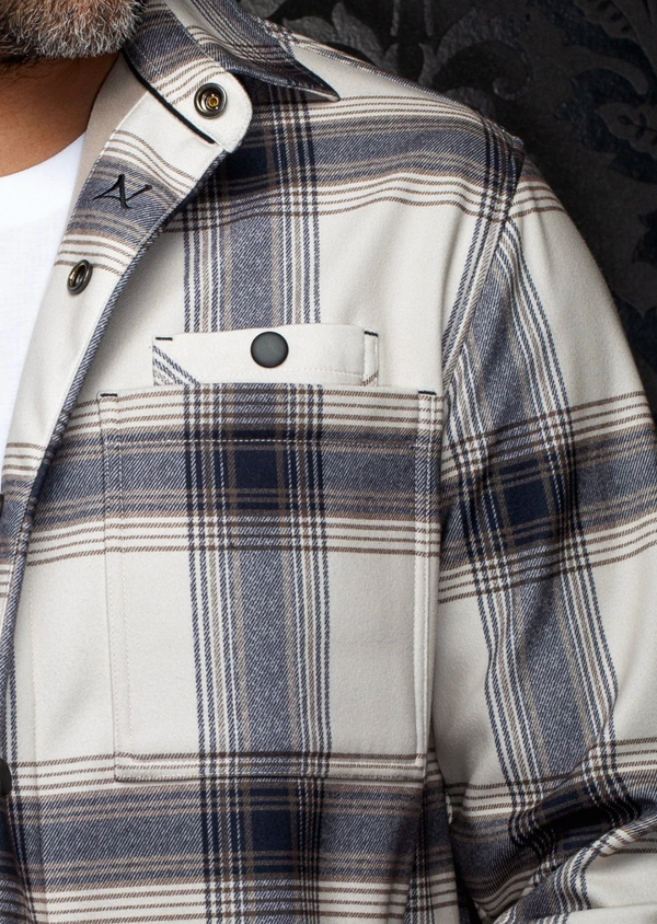 Au Noir Overshirt Naim | Beige