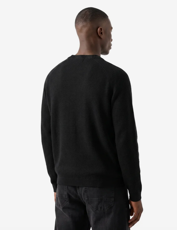 Projek Raw Honeycomb Chenille Sweater | Black