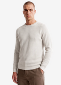 Projek Raw Honeycomb Chenille Sweater | Oat Milk