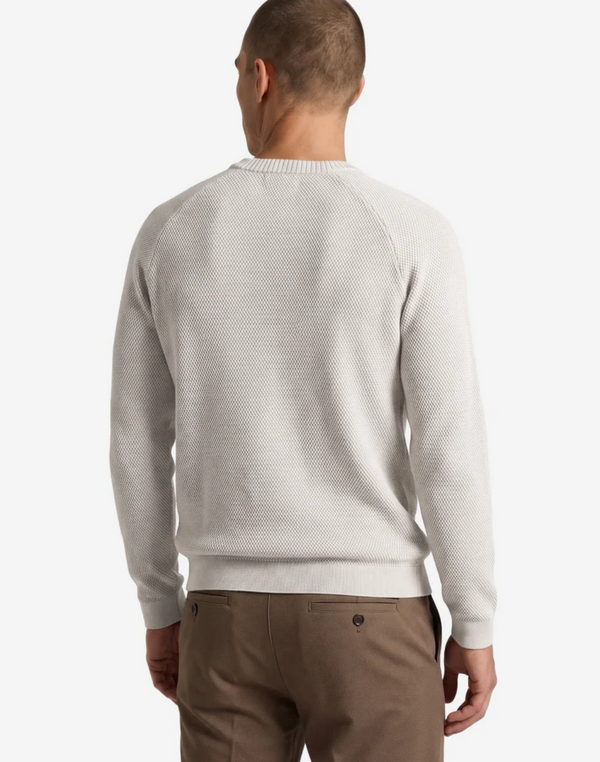Projek Raw Honeycomb Chenille Sweater | Oat Milk