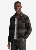 Projeck Raw Woven Flannel Shirt | Brown
