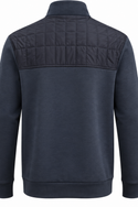 Maceoo Athleisure 1/4 Zip | Navy