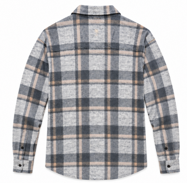 Tommy Bahama Fireside Check Shirt | Night Swim