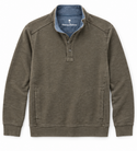 Tommy Bahama Cascade Fade Button Mock | Tapenade