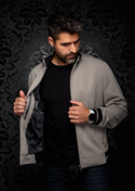 Au Noir Bomber Jacket Romeo | Taupe