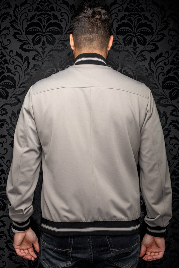 Au Noir Bomber Jacket Romeo | Taupe