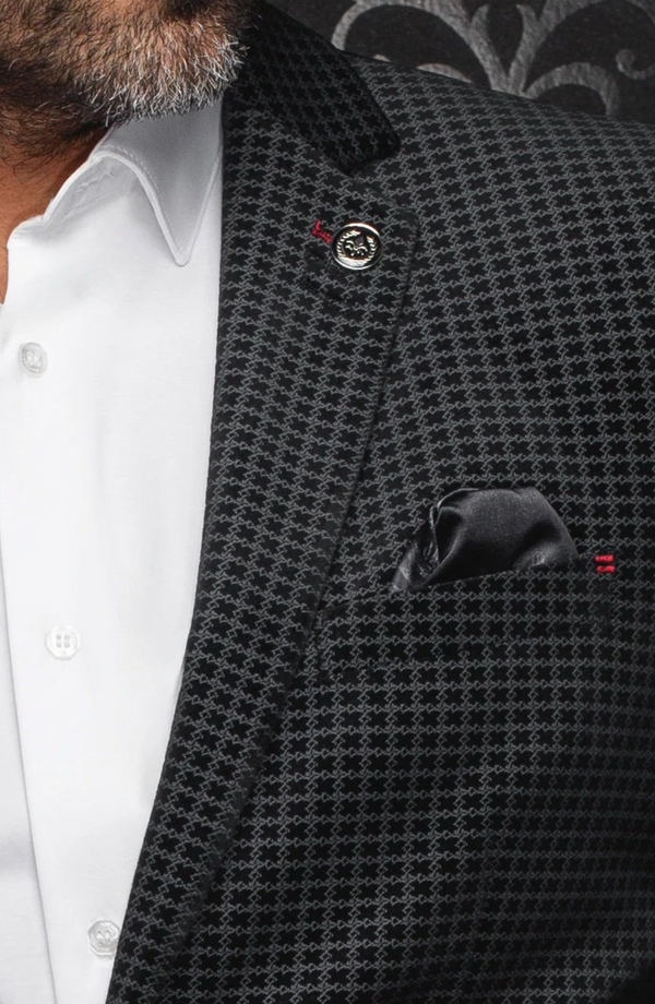 Au Noir Blazer Hemsworth | Black