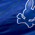 Psycho Bunny  Men's Nathaniel Satin Coach Jacket | Blue