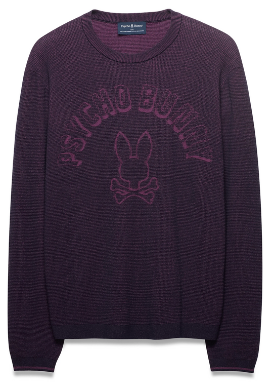 Psycho Bunny Men's Kenzie Sweater | Purple