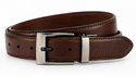 Matteo Reversible Belt | Black to Congac