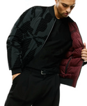 Psycho Bunny Men's Angus Reversible Bomber | Black