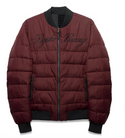 Psycho Bunny Men's Angus Reversible Bomber | Black