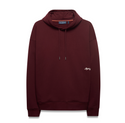 Psycho Bunny Men's Lenny Wordmark Hoodie | Burgundy