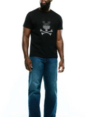 Psycho Bunny Men's Slade Bunny Graphic Tee | Black