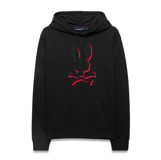 Psycho Bunny Men's Sawyer Hoodie | Black