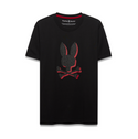 Psycho Bunny Men's Sawyer Graphic Tee | Black