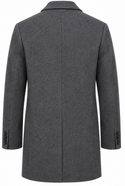 Calvin Klein Wool Blend Coat | Medium Grey