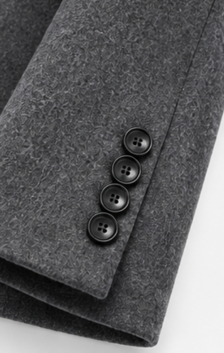 Calvin Klein Wool Blend Coat | Medium Grey