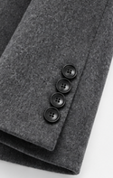 Calvin Klein Wool Blend Coat | Medium Grey