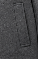Calvin Klein Wool Blend Coat | Medium Grey