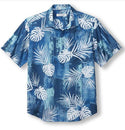 Tommy Bahama Bahama Coast Legendary Leaves IslandZone® Short-Sleeve Shirt | Greek Isles - Caswell's Fine Menswear
