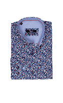 Mizumi Shirt Long Sleeve | Multi - Caswell's Fine Menswear