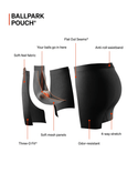 Saxx Vibe Xtra Soft Comfort Boxer Brief 6"