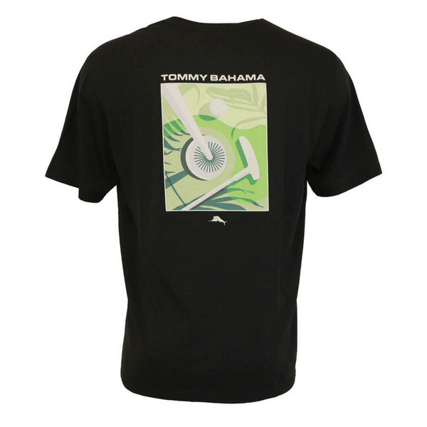 Tommy Bahama T-Shirt Palm Greens | Black - Caswell's Fine Menswear