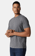 34 Heritage Slub Crew Neck T-Shirt | Winter Grey - Caswell's Fine Menswear