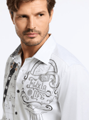 Robert Graham Shirt Elixir of Life | White - Caswell's Fine Menswear