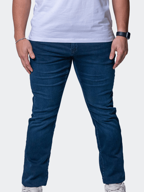 Maceoo Jeans Future | Blue - Caswell's Fine Menswear