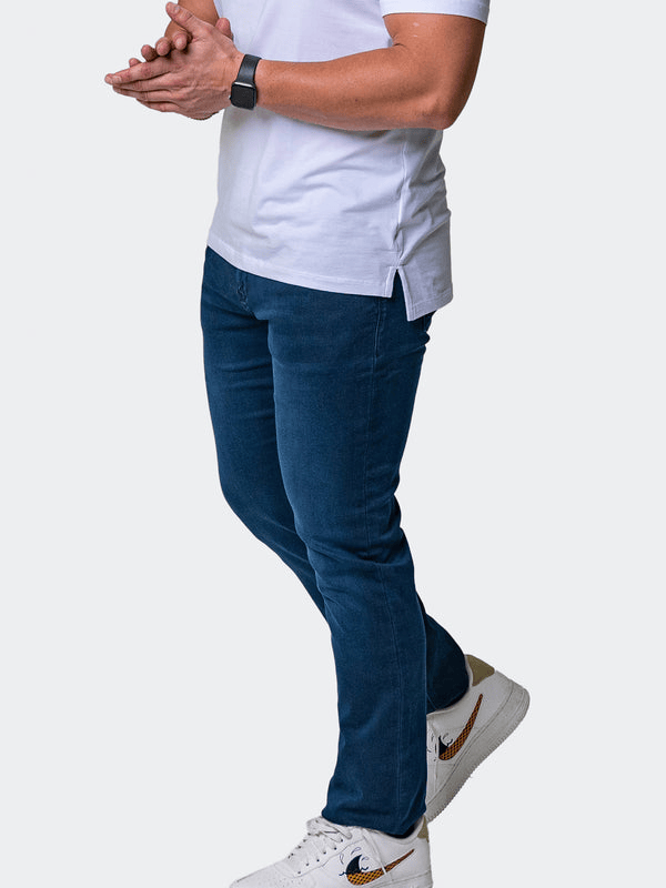 Maceoo Jeans Future | Blue - Caswell's Fine Menswear