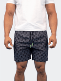 Maceoo Swim Trunk Skull Crossbones | Grey - Caswell's Fine Menswear