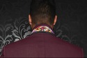 Au Noir Blazer | BARTOLO, Burgundy