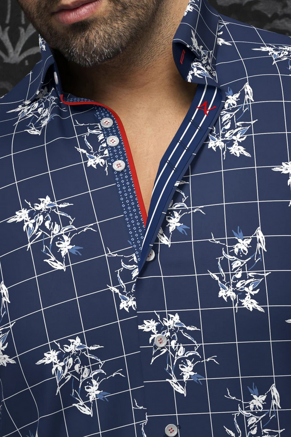 Au Noir Shirt | DISTEFANO, Navy
