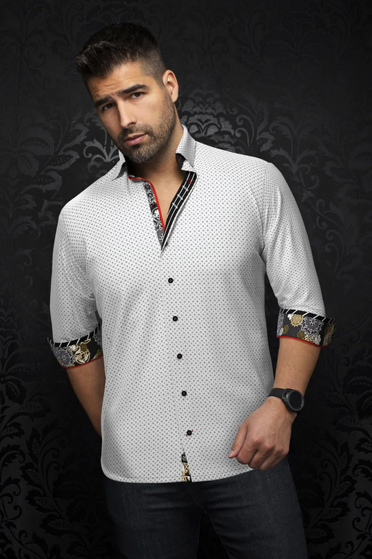 Au Noir Shirt | CARELLI, White
