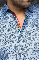 Au Noir Shirt 360° Stretch Shirt | VICTOR, Light Blue