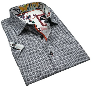 Sugar Shirt Short Sleeve CARLA-S | Silver