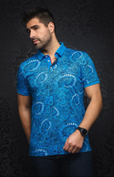 Au Noir Polo Shirt | COSTILLA, Cobal