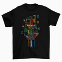 Taboo T-Shirt Msstzblkbz T-Shirt - Colorful Guitar's Head Band | Black